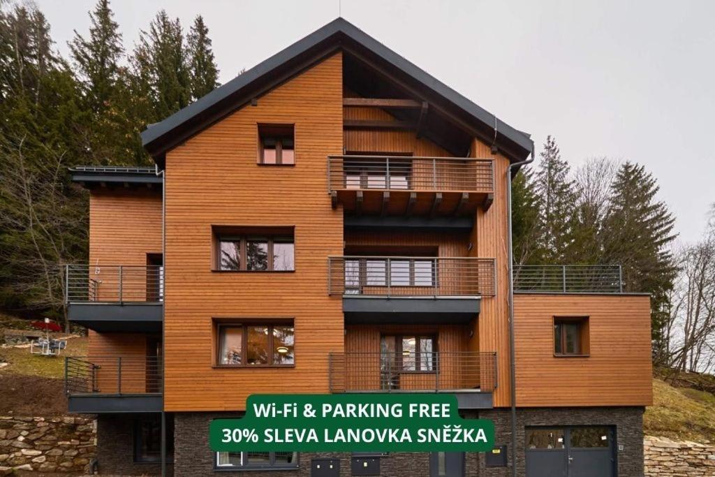 Vlci Stopa Apartments Pec pod Sněžkou Eksteriør billede